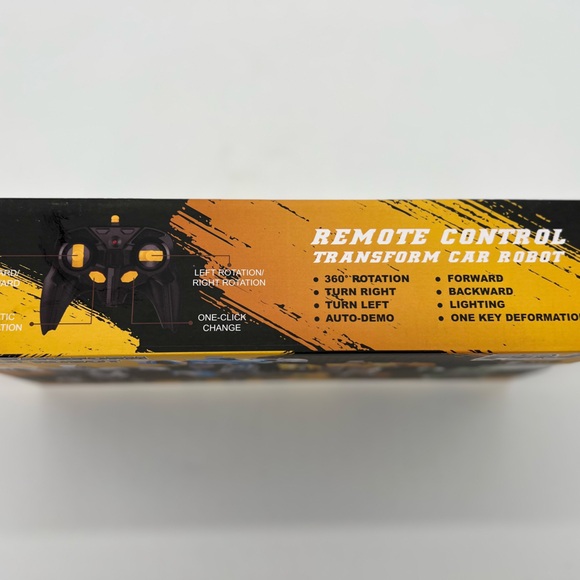 Remote Control Police Car Transform Toys Car Robot Police Car - Picture 3 of 3